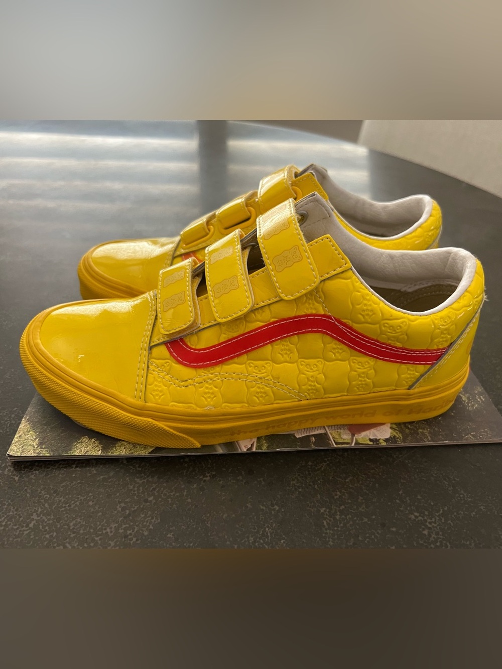 Vans x Haribo Yellow Velcro Sneakers